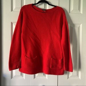 ❤️ CLOSET CLEAR OUT!! 🎉 Red Vince Camuto Chunky Knit Sweater